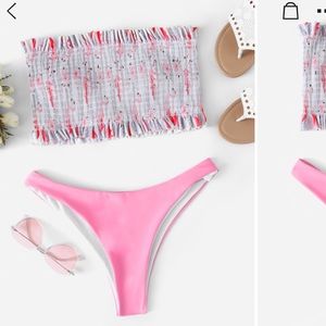 Brand new never worn! Pink flamingo bathing suit